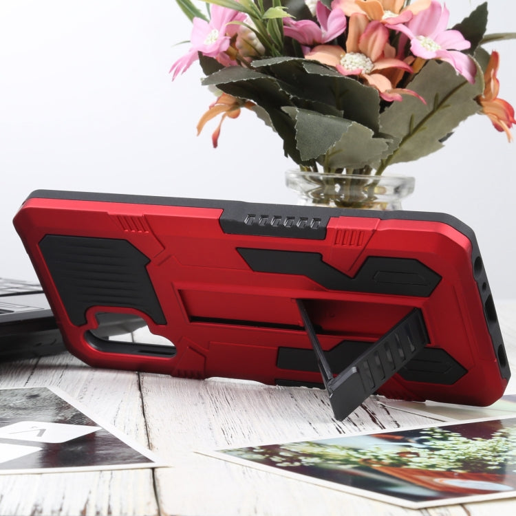 For Samsung Galaxy A32 5G Vanguard Warrior All Inclusive Double-color Shockproof TPU + PC Protective Case with Holder