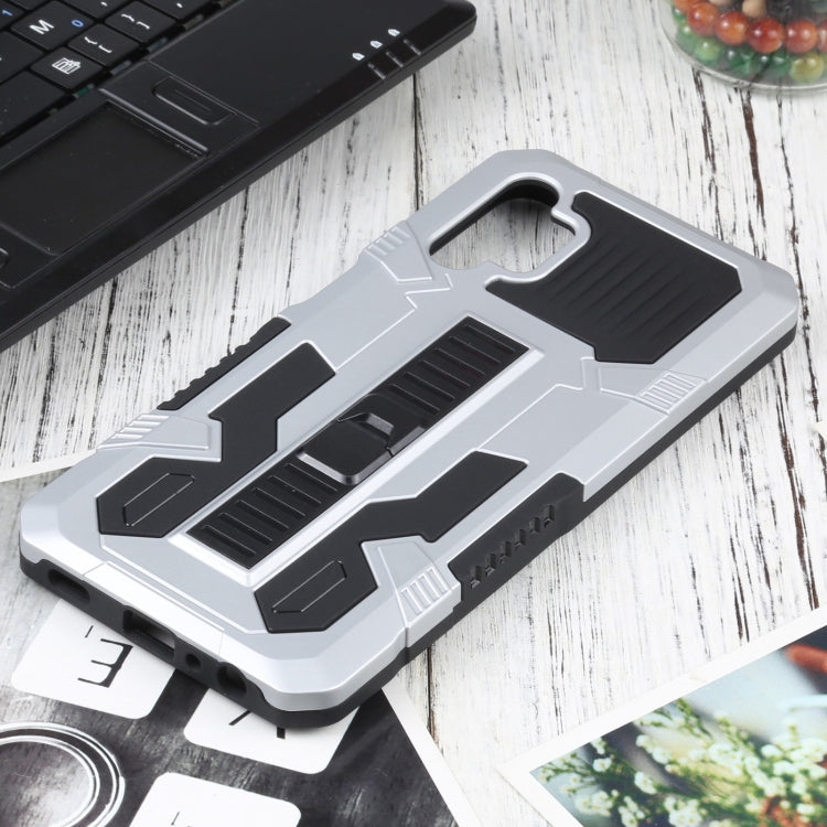 For Samsung Galaxy A32 5G Vanguard Warrior All Inclusive Double-color Shockproof TPU + PC Protective Case with Holder