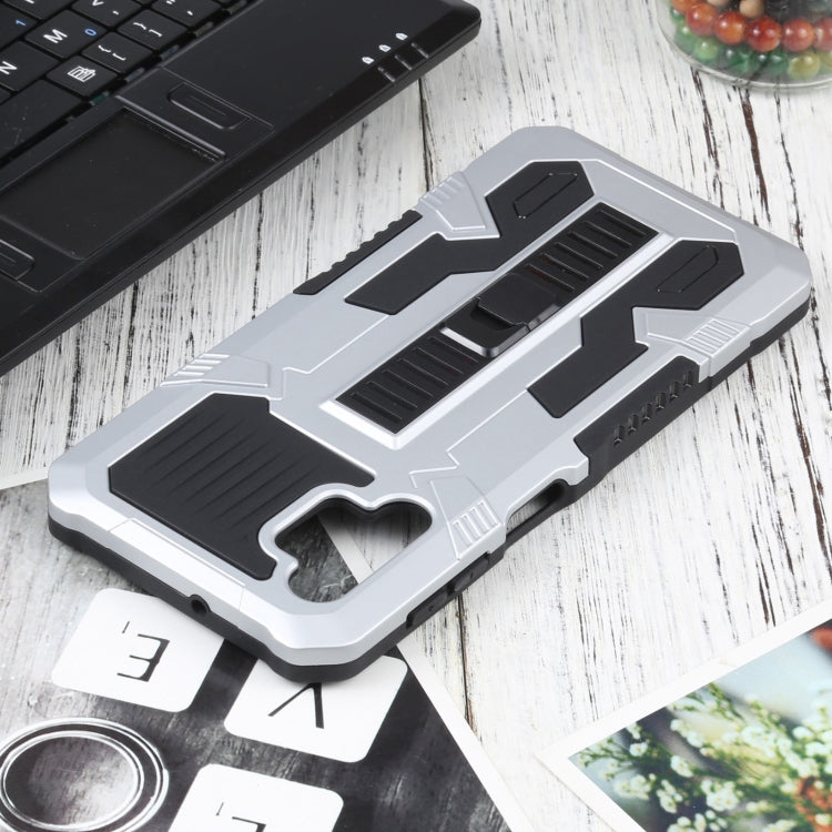 For Samsung Galaxy A32 5G Vanguard Warrior All Inclusive Double-color Shockproof TPU + PC Protective Case with Holder