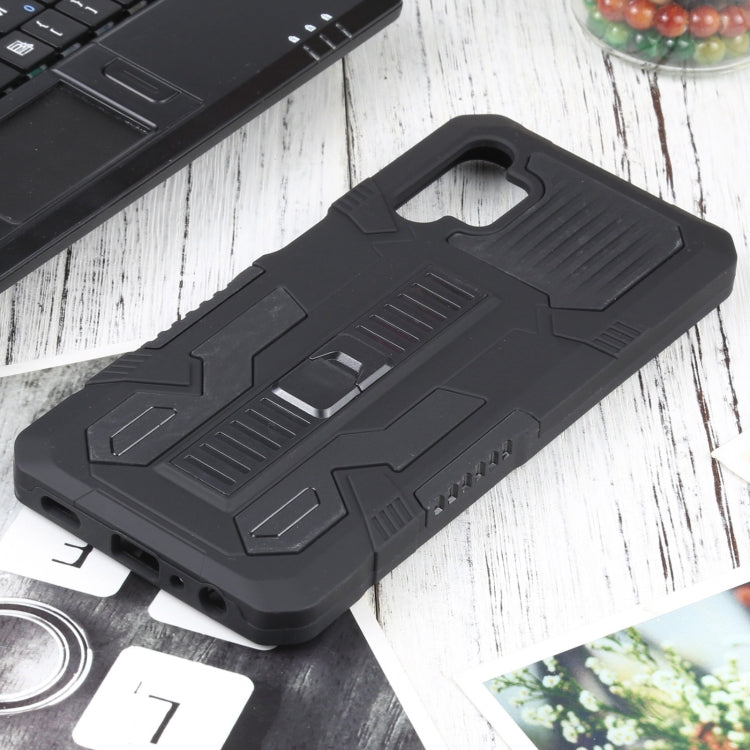 For Samsung Galaxy A32 5G Vanguard Warrior All Inclusive Double-color Shockproof TPU + PC Protective Case with Holder