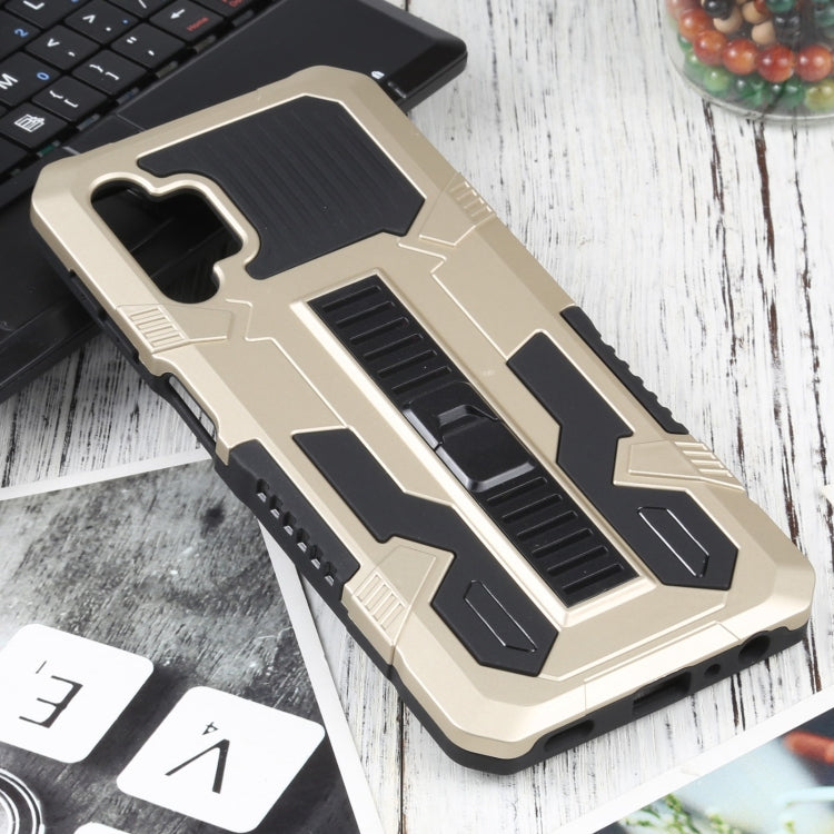 For Samsung Galaxy A32 5G Vanguard Warrior All Inclusive Double-color Shockproof TPU + PC Protective Case with Holder