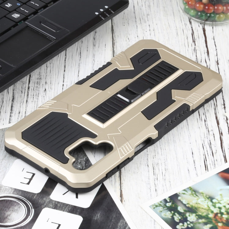 For Samsung Galaxy A32 5G Vanguard Warrior All Inclusive Double-color Shockproof TPU + PC Protective Case with Holder