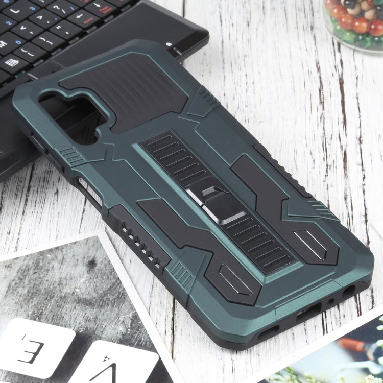 For Samsung Galaxy A32 5G Vanguard Warrior All Inclusive Double-color Shockproof TPU + PC Protective Case with Holder