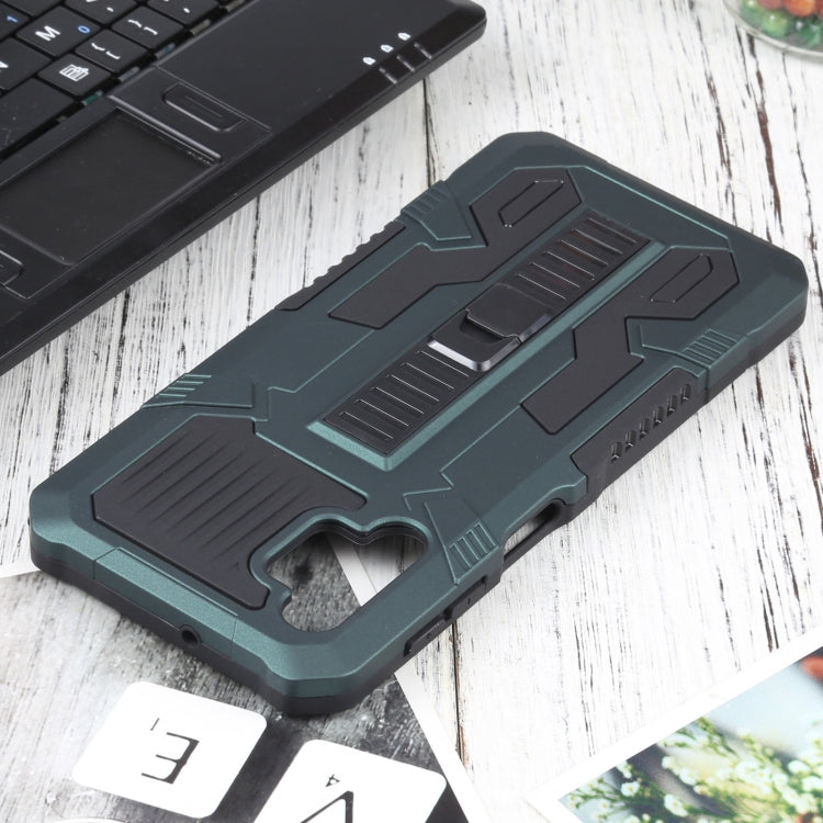 For Samsung Galaxy A32 5G Vanguard Warrior All Inclusive Double-color Shockproof TPU + PC Protective Case with Holder