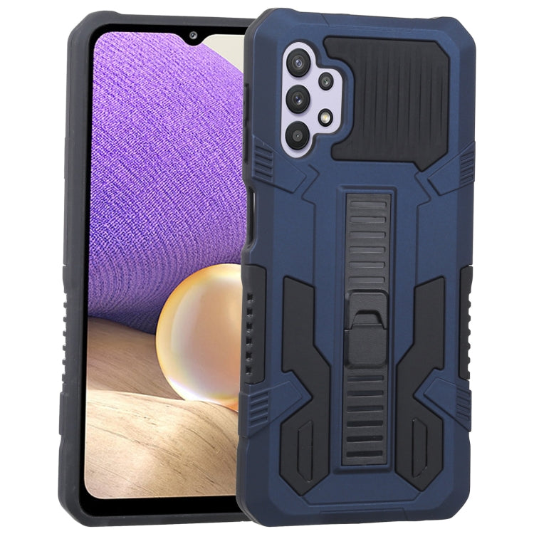 For Samsung Galaxy A32 5G Vanguard Warrior All Inclusive Double-color Shockproof TPU + PC Protective Case with Holder