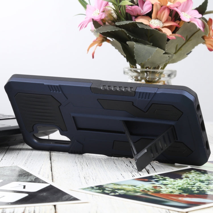 For Samsung Galaxy A32 5G Vanguard Warrior All Inclusive Double-color Shockproof TPU + PC Protective Case with Holder