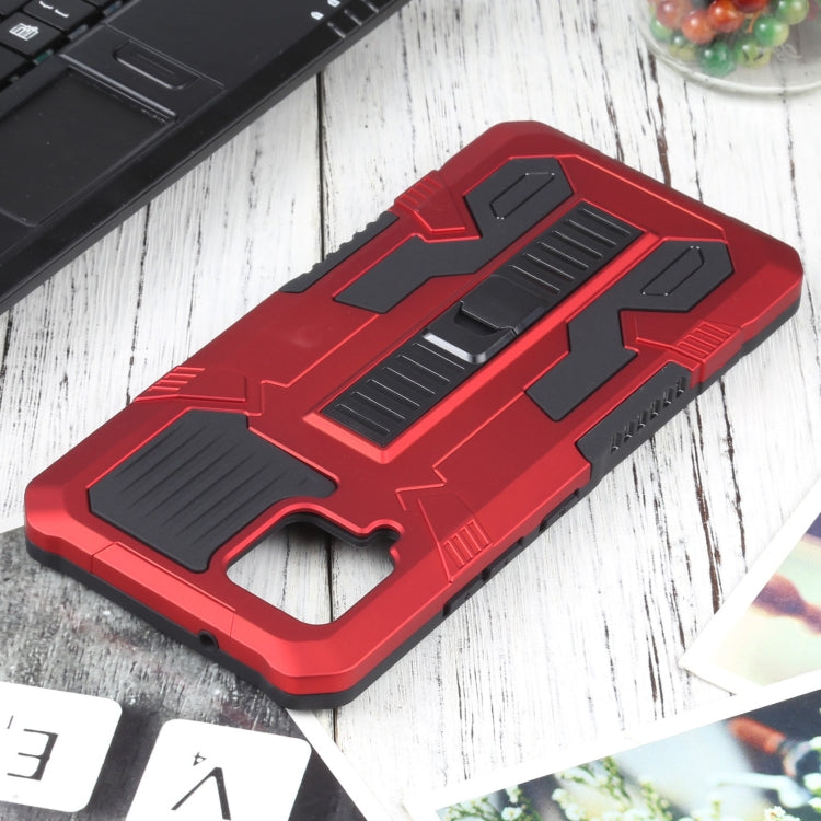 For Samsung Galaxy A42 5G Vanguard Warrior All Inclusive Double-color Shockproof TPU + PC Protective Case with Holder