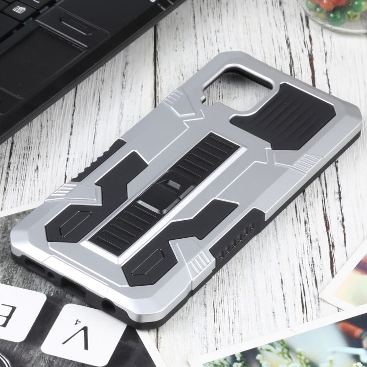 For Samsung Galaxy A42 5G Vanguard Warrior All Inclusive Double-color Shockproof TPU + PC Protective Case with Holder