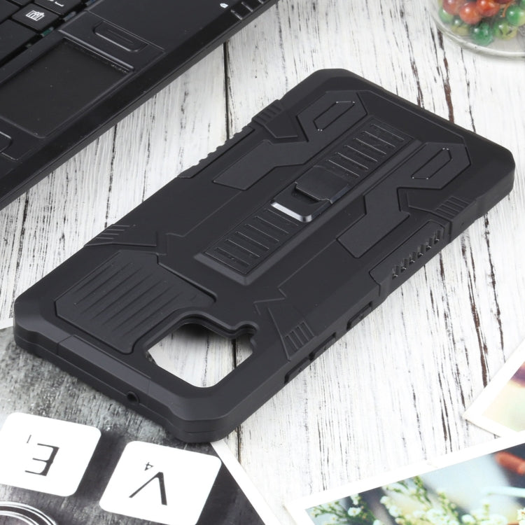 For Samsung Galaxy A42 5G Vanguard Warrior All Inclusive Double-color Shockproof TPU + PC Protective Case with Holder
