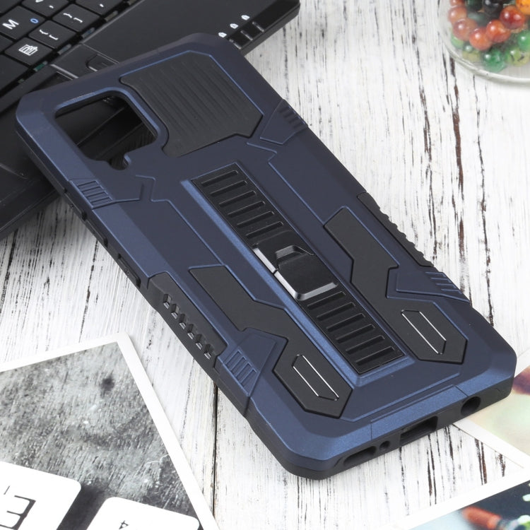 For Samsung Galaxy A42 5G Vanguard Warrior All Inclusive Double-color Shockproof TPU + PC Protective Case with Holder