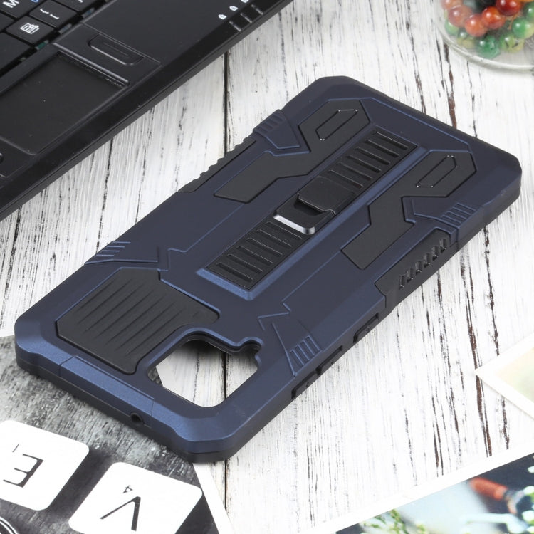 For Samsung Galaxy A42 5G Vanguard Warrior All Inclusive Double-color Shockproof TPU + PC Protective Case with Holder