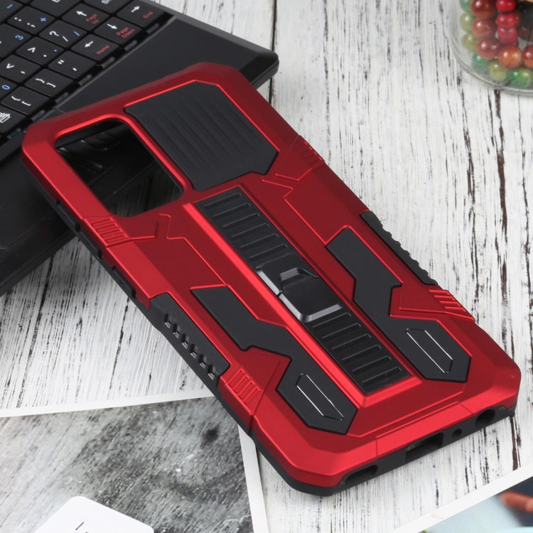 For Samsung Galaxy A52 5G / 4G / A52S Vanguard Warrior All Inclusive Double-color Shockproof TPU + PC Protective Case with Holder
