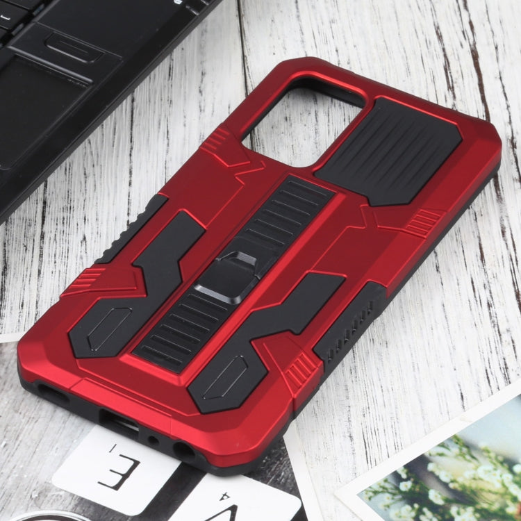For Samsung Galaxy A52 5G / 4G / A52S Vanguard Warrior All Inclusive Double-color Shockproof TPU + PC Protective Case with Holder
