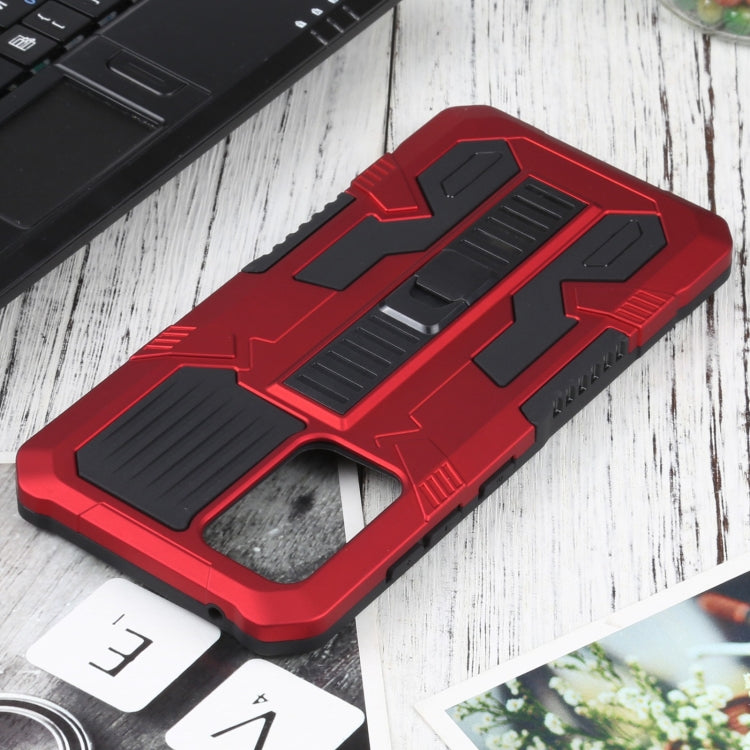 For Samsung Galaxy A52 5G / 4G / A52S Vanguard Warrior All Inclusive Double-color Shockproof TPU + PC Protective Case with Holder