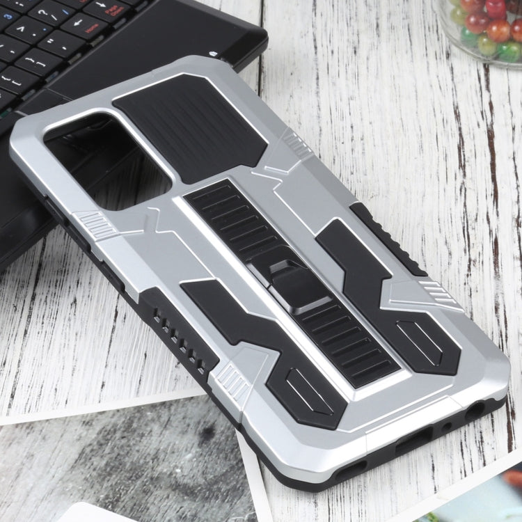 For Samsung Galaxy A52 5G / 4G / A52S Vanguard Warrior All Inclusive Double-color Shockproof TPU + PC Protective Case with Holder