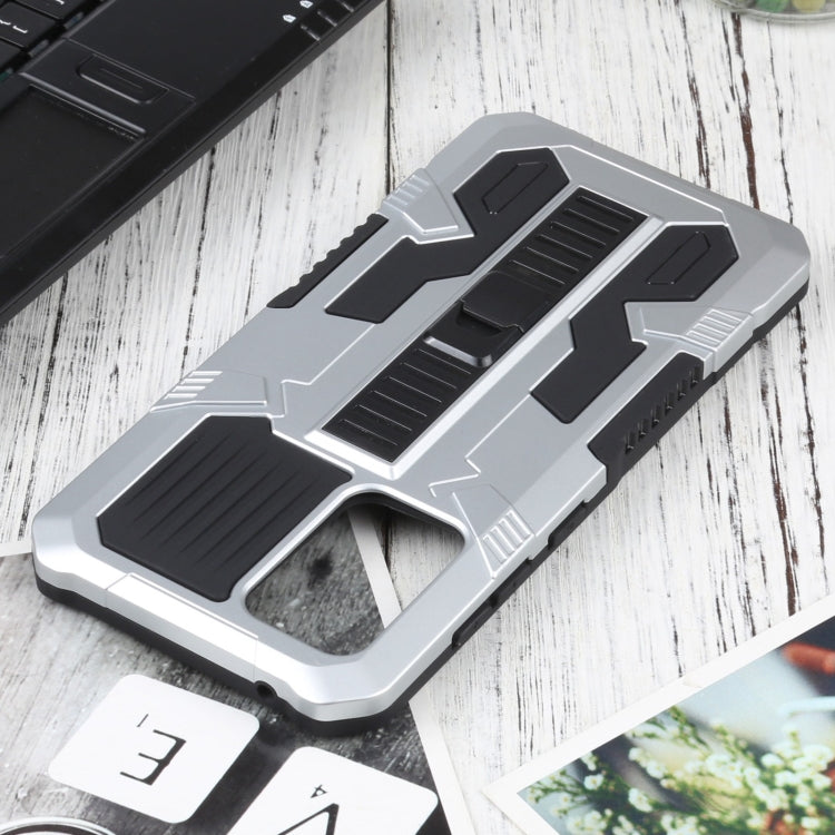 For Samsung Galaxy A52 5G / 4G / A52S Vanguard Warrior All Inclusive Double-color Shockproof TPU + PC Protective Case with Holder