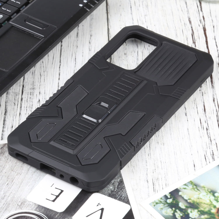 For Samsung Galaxy A52 5G / 4G / A52S Vanguard Warrior All Inclusive Double-color Shockproof TPU + PC Protective Case with Holder