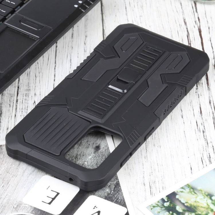 For Samsung Galaxy A52 5G / 4G / A52S Vanguard Warrior All Inclusive Double-color Shockproof TPU + PC Protective Case with Holder