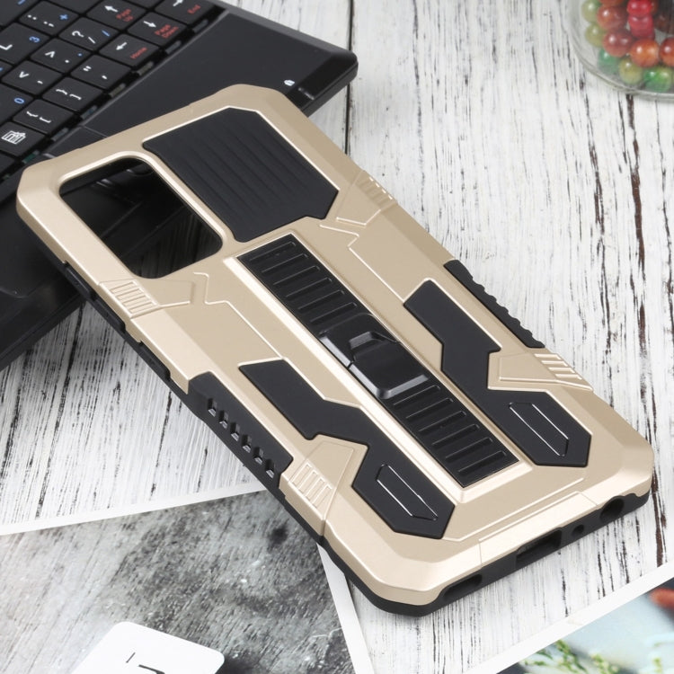 For Samsung Galaxy A52 5G / 4G / A52S Vanguard Warrior All Inclusive Double-color Shockproof TPU + PC Protective Case with Holder