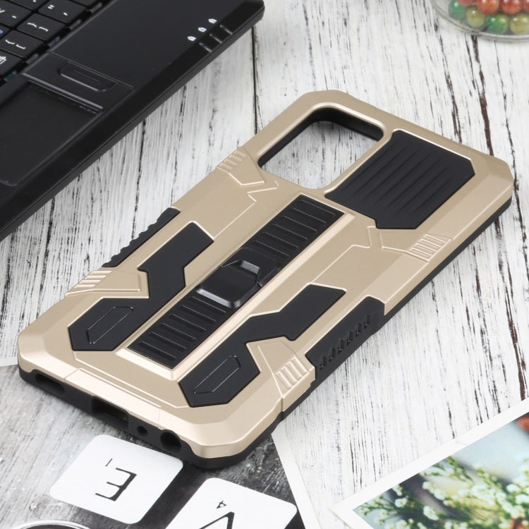 For Samsung Galaxy A52 5G / 4G / A52S Vanguard Warrior All Inclusive Double-color Shockproof TPU + PC Protective Case with Holder