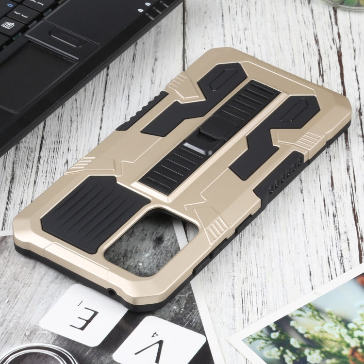 For Samsung Galaxy A52 5G / 4G / A52S Vanguard Warrior All Inclusive Double-color Shockproof TPU + PC Protective Case with Holder
