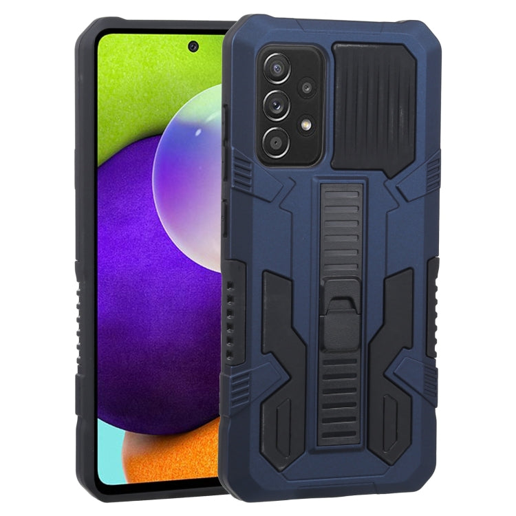 For Samsung Galaxy A52 5G / 4G / A52S Vanguard Warrior All Inclusive Double-color Shockproof TPU + PC Protective Case with Holder