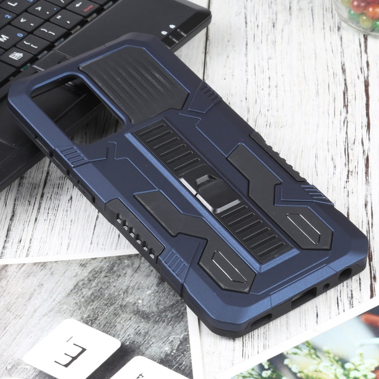 For Samsung Galaxy A52 5G / 4G / A52S Vanguard Warrior All Inclusive Double-color Shockproof TPU + PC Protective Case with Holder