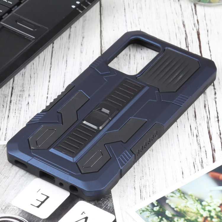 For Samsung Galaxy A52 5G / 4G / A52S Vanguard Warrior All Inclusive Double-color Shockproof TPU + PC Protective Case with Holder