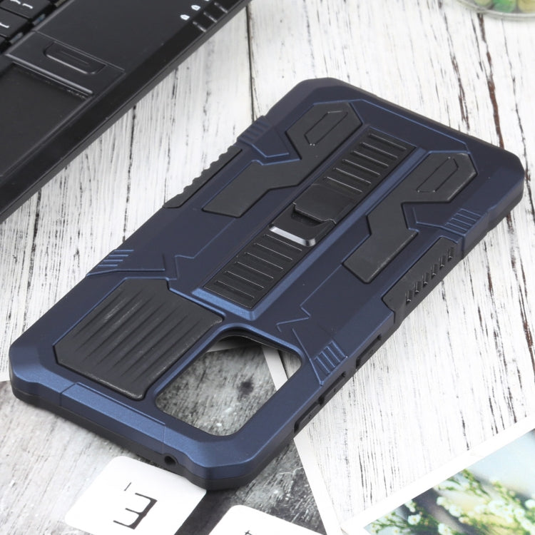 For Samsung Galaxy A52 5G / 4G / A52S Vanguard Warrior All Inclusive Double-color Shockproof TPU + PC Protective Case with Holder