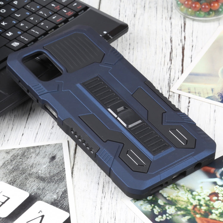 For Samsung Galaxy M51 Vanguard Warrior All Inclusive Double-color Shockproof TPU + PC Protective Case with Holder