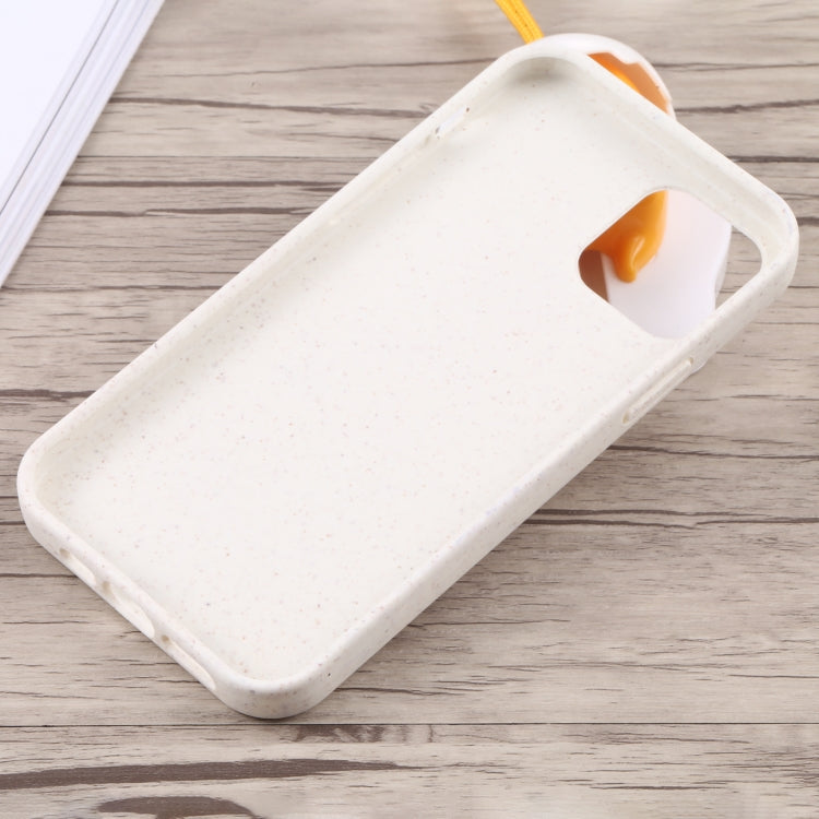 For iPhone 13 mini Starry Series Shockproof Straw Material + TPU Protective Case