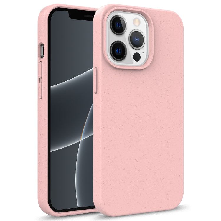 For iPhone 13 Starry Series Shockproof Straw Material + TPU Protective Case