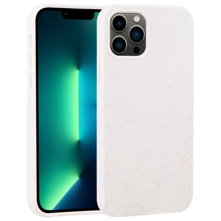 For iPhone 13 Pro Max Starry Series Shockproof Straw Material + TPU Protective Case