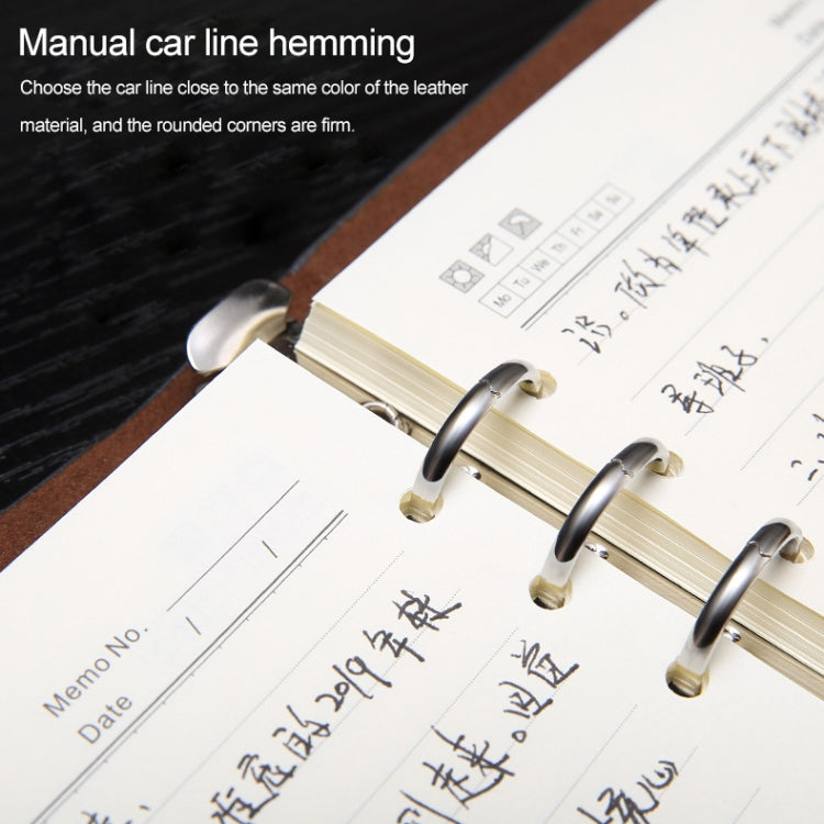 A6 Retro Loose-leaf Notepad Portable Creative Notebook