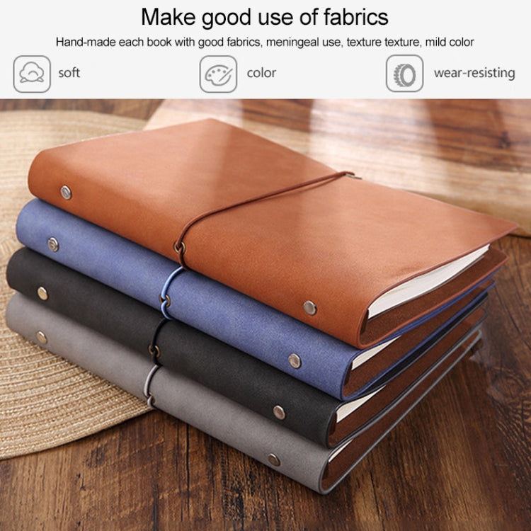 A6 Retro Loose-leaf Notepad Portable Creative Notebook