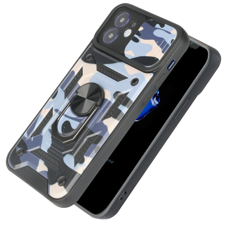 For iPhone 11 Sliding Camera Cover Design Camouflage Series TPU+PC Protective Case