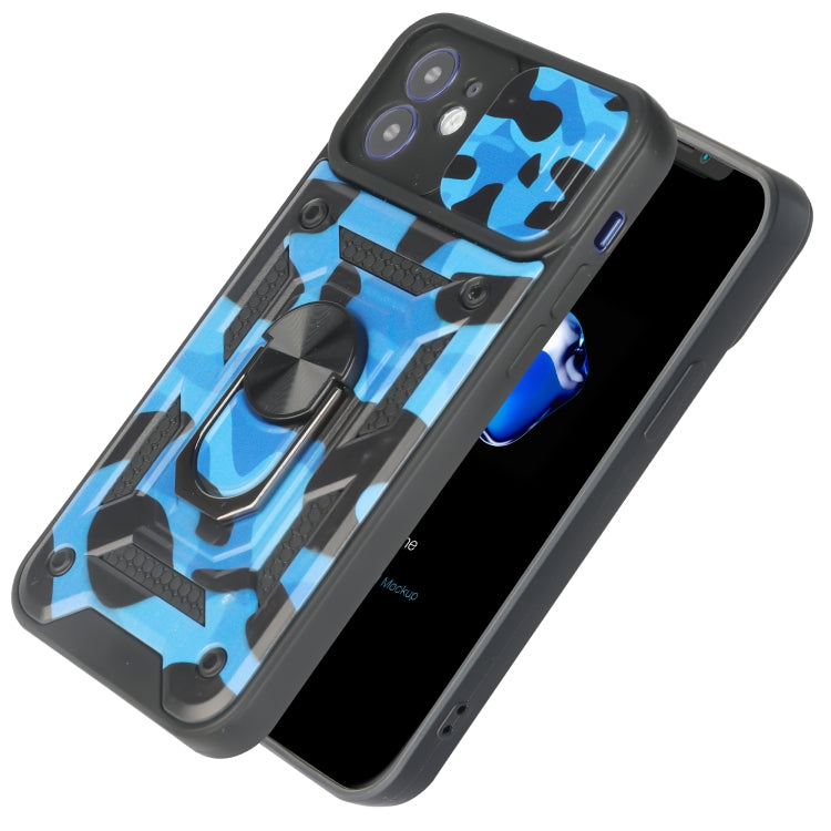 For iPhone 11 Sliding Camera Cover Design Camouflage Series TPU+PC Protective Case