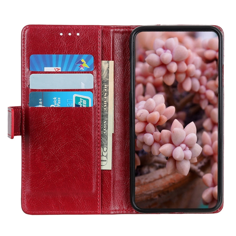 For Alcatel 1V (2019) Copper Buckle Nappa Texture Horizontal Flip Leather Case with Holder & Card Slots & Wallet