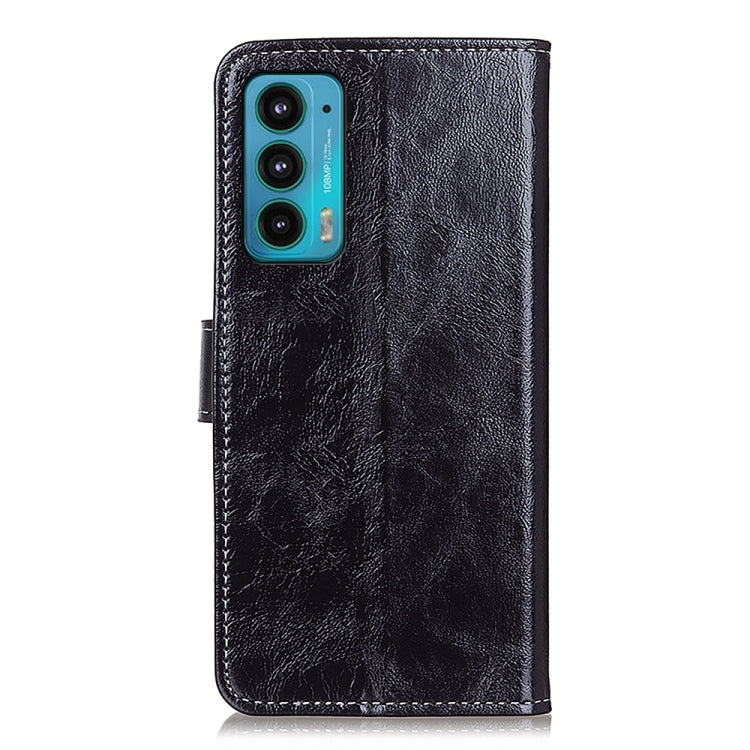 For Motorola Edge 20 Retro Crazy Horse Texture Horizontal Flip Leather Case with Holder & Card Slots & Photo Frame & Wallet