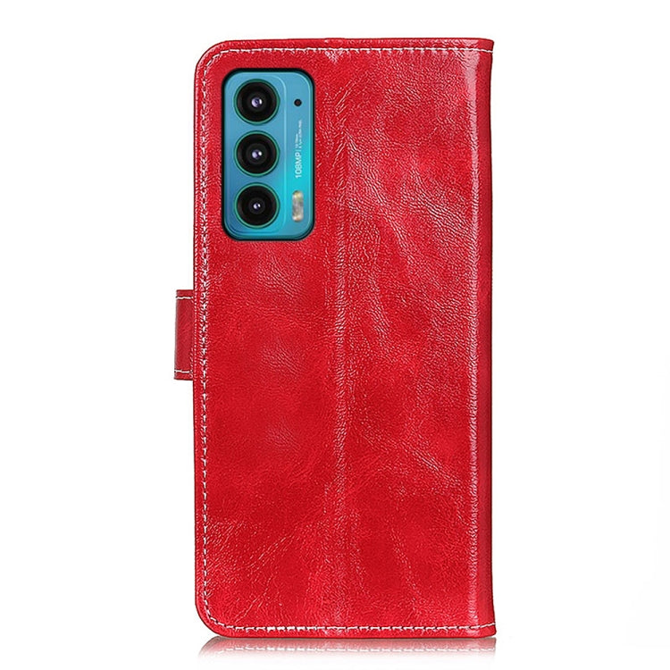 For Motorola Edge 20 Retro Crazy Horse Texture Horizontal Flip Leather Case with Holder & Card Slots & Photo Frame & Wallet