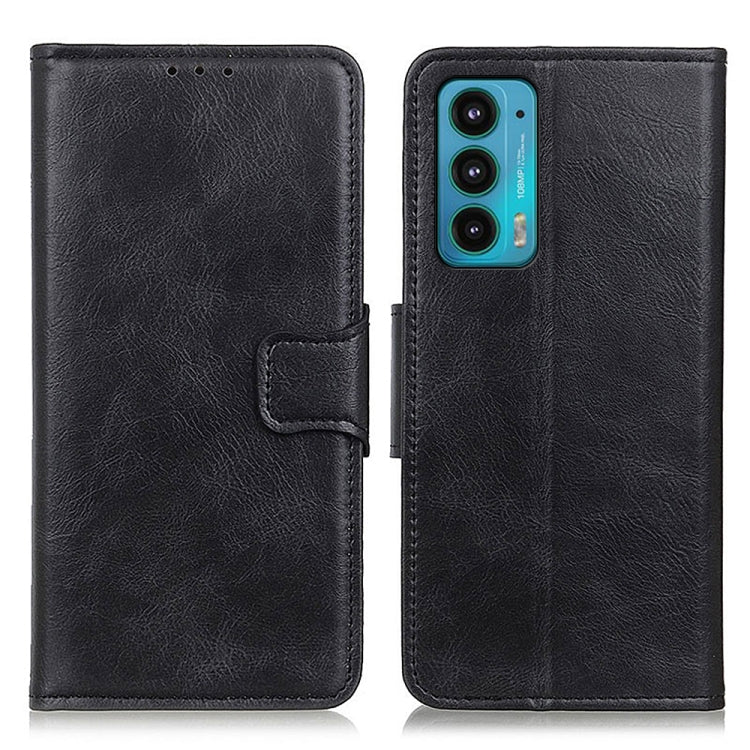 For Motorola Edge 20 Mirren Crazy Horse Texture Horizontal Flip Leather Case with Holder & Card Slots & Wallet