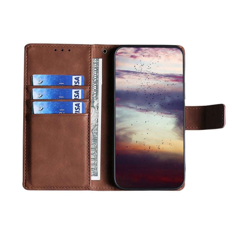 For OPPO R17 Skin Feel Crocodile Texture Magnetic Clasp Horizontal Flip PU Leather Case with Holder & Card Slots & Wallet