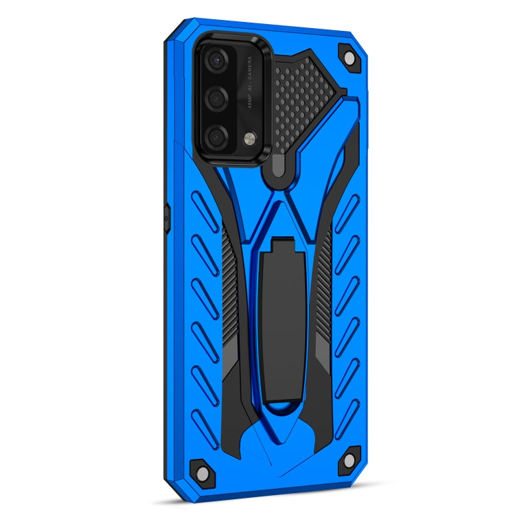 For OPPO A74 4G Shockproof TPU + PC Protective Case with Holder