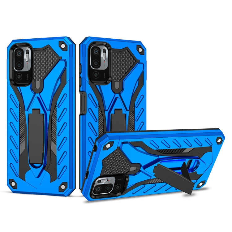 For Xiaomi Redmi Note 10 5G / Poco M3 Pro 5G Shockproof TPU + PC Protective Case with Holder