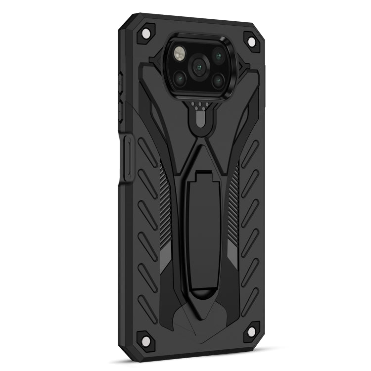 For Xiaomi Poco X3 / X3 NFC / X3 Pro Shockproof TPU + PC Protective Case with Holder