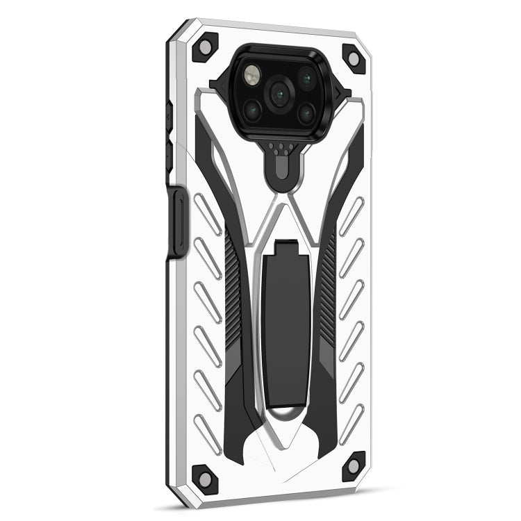 For Xiaomi Poco X3 / X3 NFC / X3 Pro Shockproof TPU + PC Protective Case with Holder