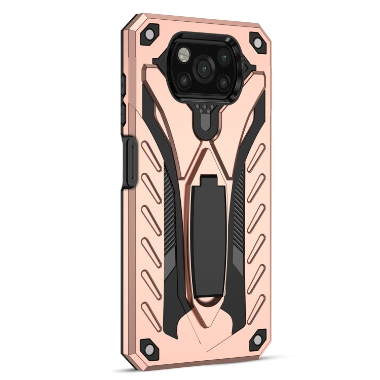 For Xiaomi Poco X3 / X3 NFC / X3 Pro Shockproof TPU + PC Protective Case with Holder