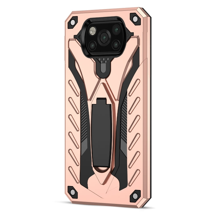 For Xiaomi Poco X3 / X3 NFC / X3 Pro Shockproof TPU + PC Protective Case with Holder