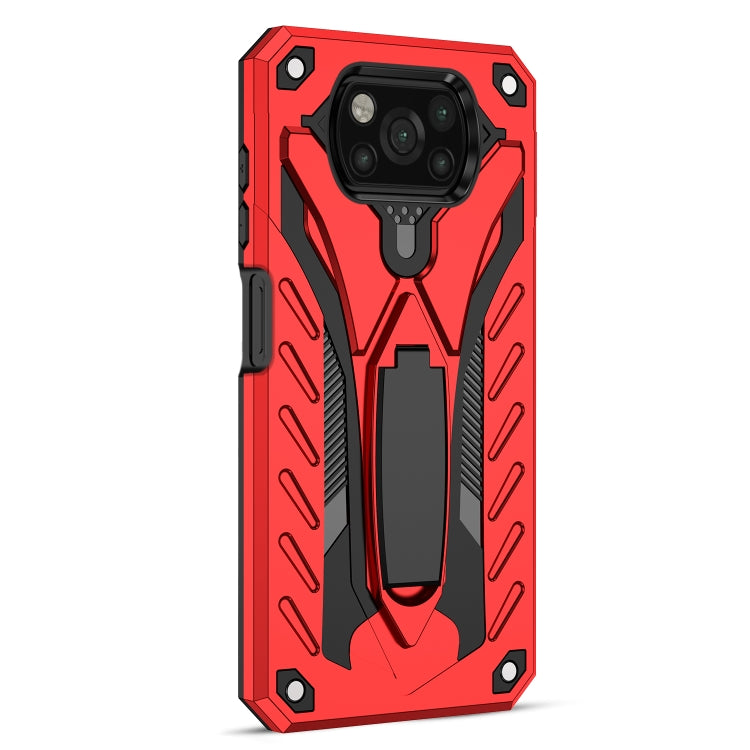 For Xiaomi Poco X3 / X3 NFC / X3 Pro Shockproof TPU + PC Protective Case with Holder