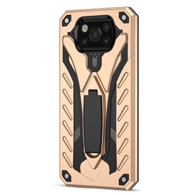 For Xiaomi Poco X3 / X3 NFC / X3 Pro Shockproof TPU + PC Protective Case with Holder